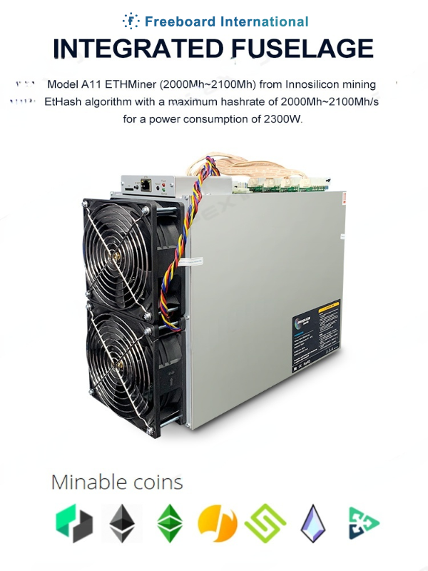 Innosilicon A11,A11, Manufacturer's delivery spot Mining Machine Ethmaster Eth Miner server supplier