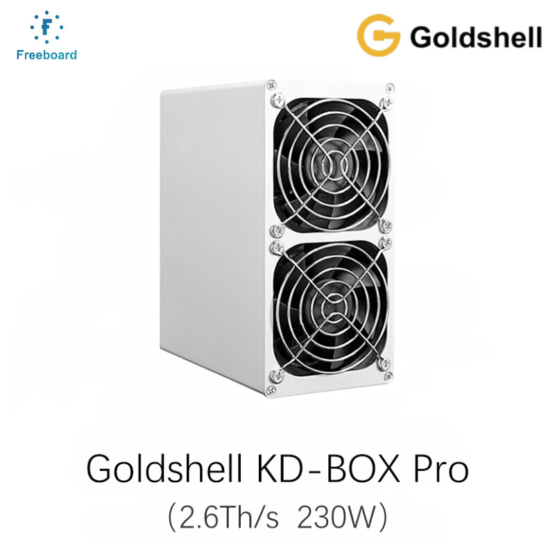 New Goldshell KD-BOX Pro Asic Miner 2.6Th/s 230W with Good Price